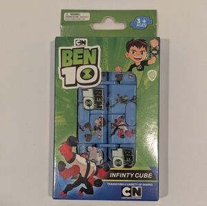 New Ben 10 Green Infinity Cube Fidget Toy for Kids Stocking stuffer